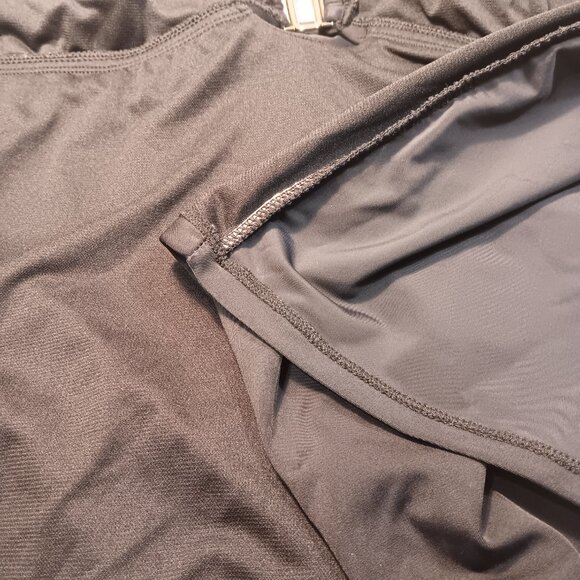 Time and Tru women's plus size rich black swim tankini top sz 3X / 24W - 26W NWT - Picture 10 of 15